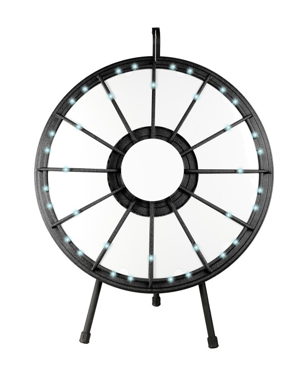 Tabletop Prize Wheel with LED Lights Buy American