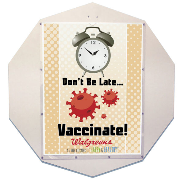 Custom Display Decagon Vaccine